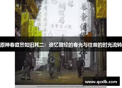 原神春庭景如旧其二：追忆曾经的春光与往昔的时光流转